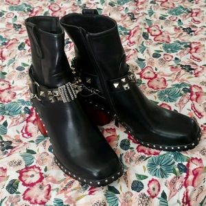 Nasty Gal studded boots